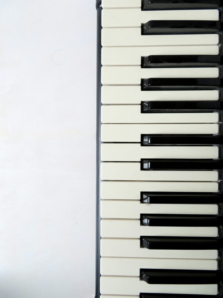 Piano stock image